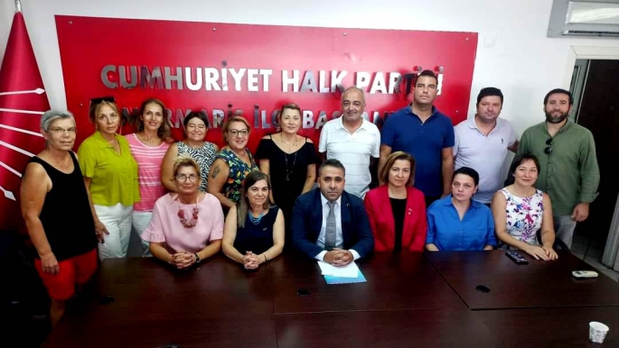 CHP MARMARİS’TE YENİ BAŞKAN BOZDEMİR GÖREVDE