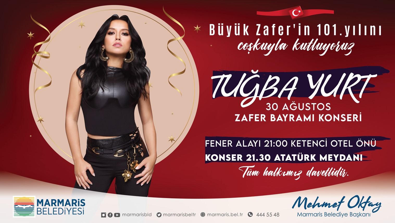 MARMARİS TUĞBA YURT’LA ZAFER COŞKUSU YAŞAYACAK